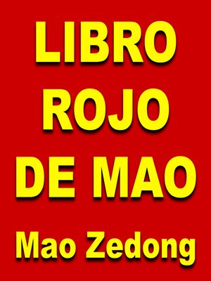 cover image of Libro rojo de Mao